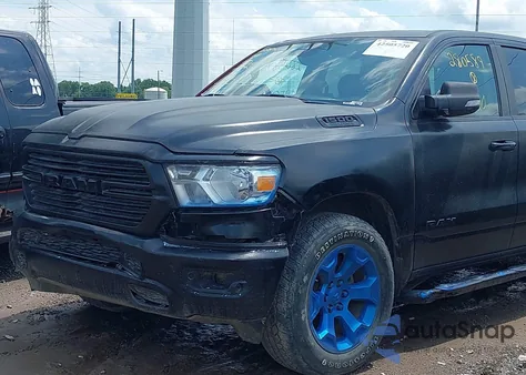 2020 Ram 1500 Big Horn из США, поврежденный, VIN 1C6SRFBT2LN280589